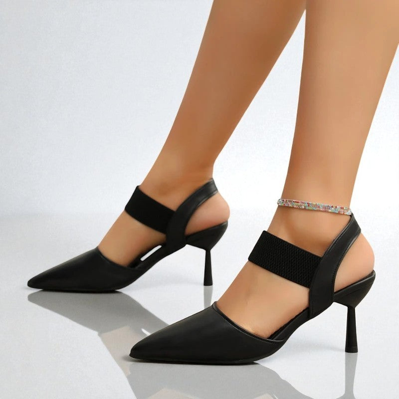 Escarpins Slingback Bout Pointu Femme