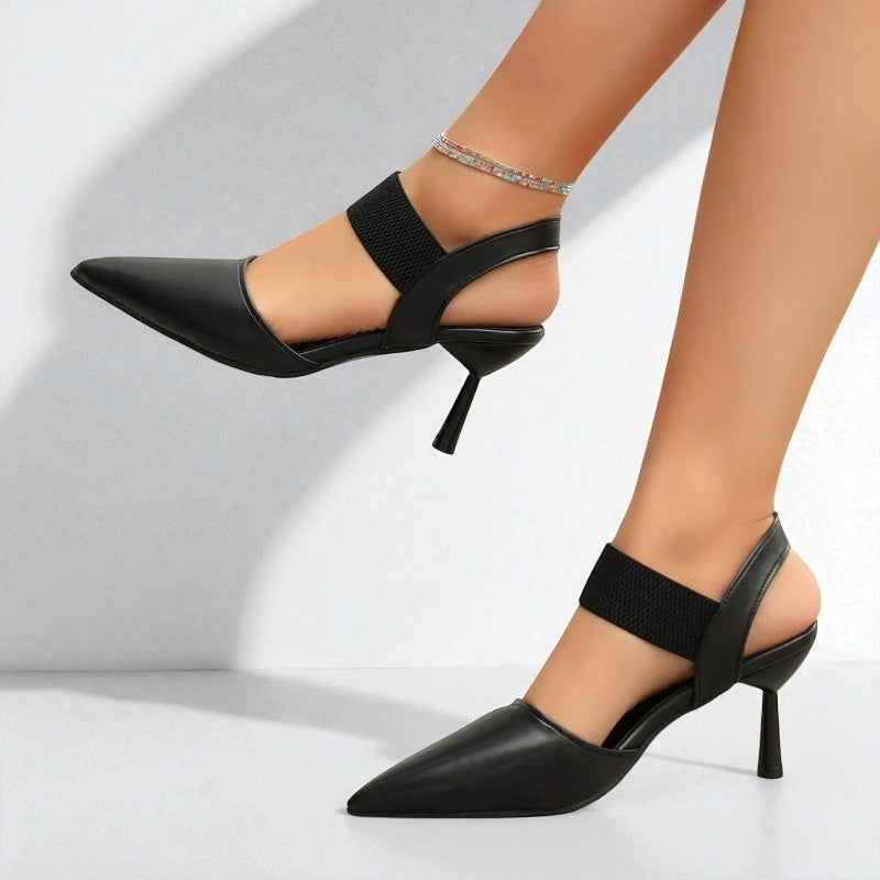 Escarpins Slingback Bout Pointu Femme