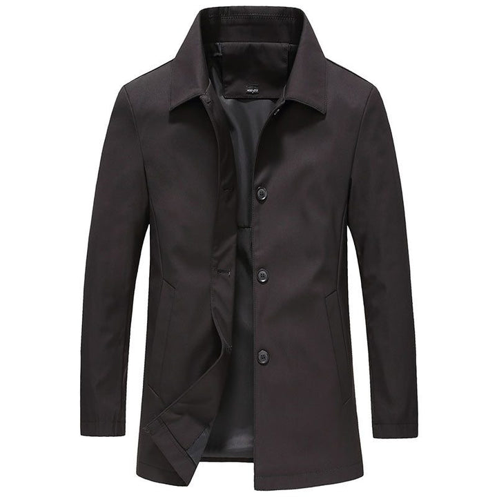 Veste Mi-Longue Boutonnée Homme