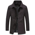 Veste Mi-Longue Boutonnée Homme