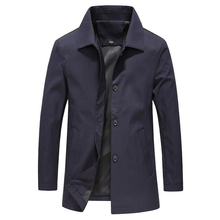 Veste Mi-Longue Boutonnée Homme