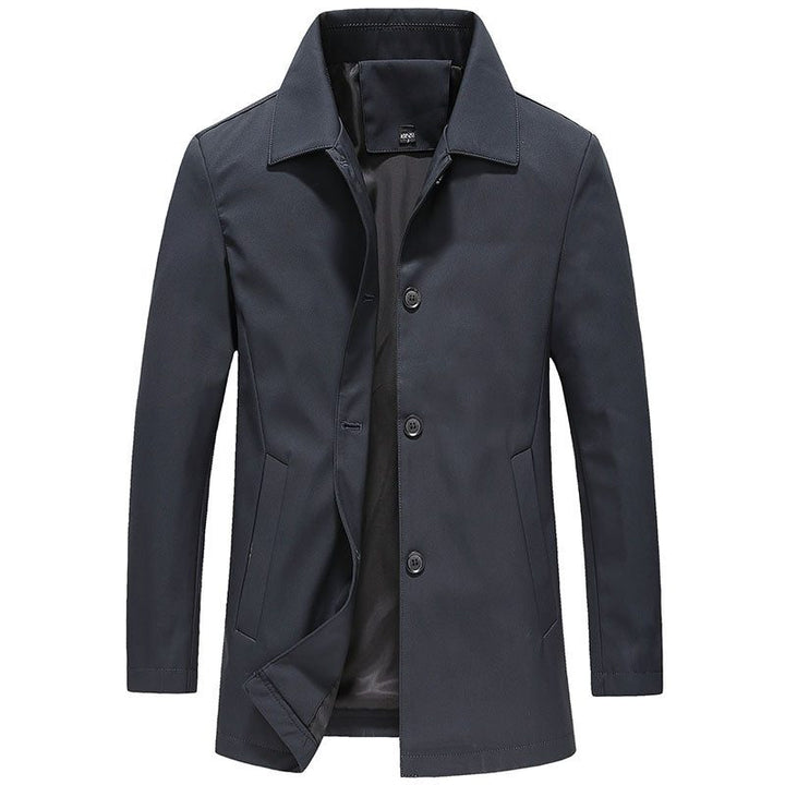 Veste Mi-Longue Boutonnée Homme