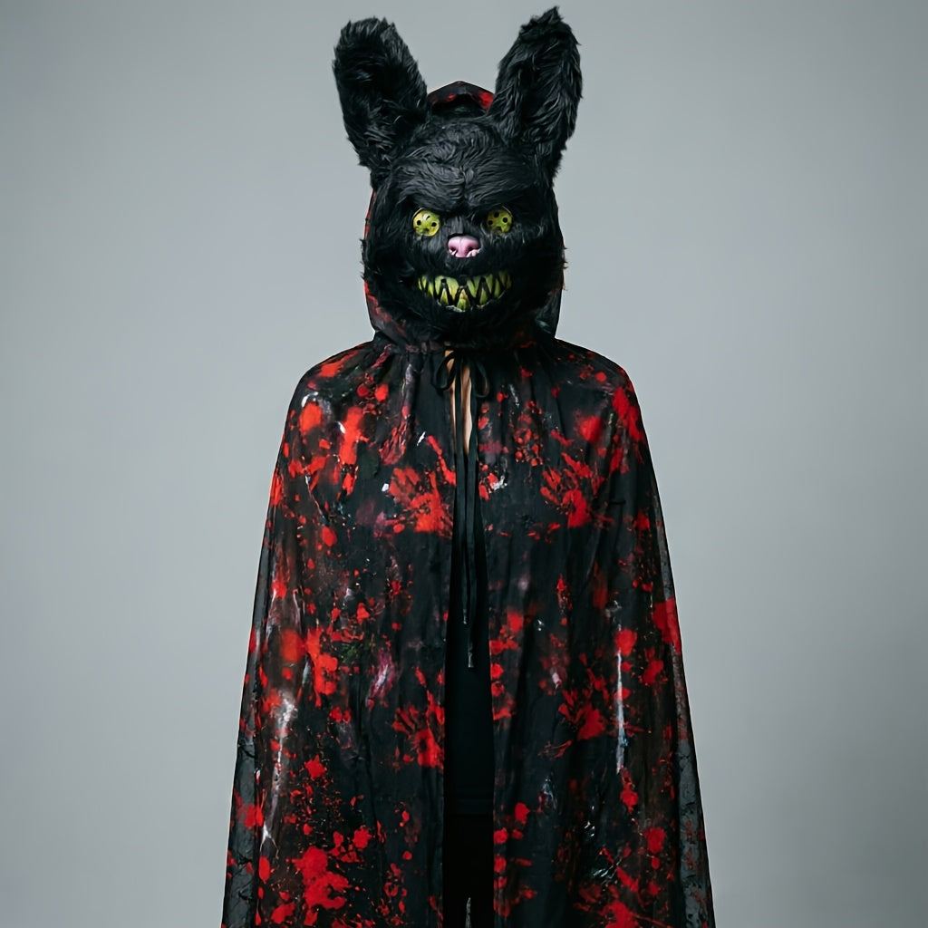 Costume Halloween Lapin Horreur Unisexe