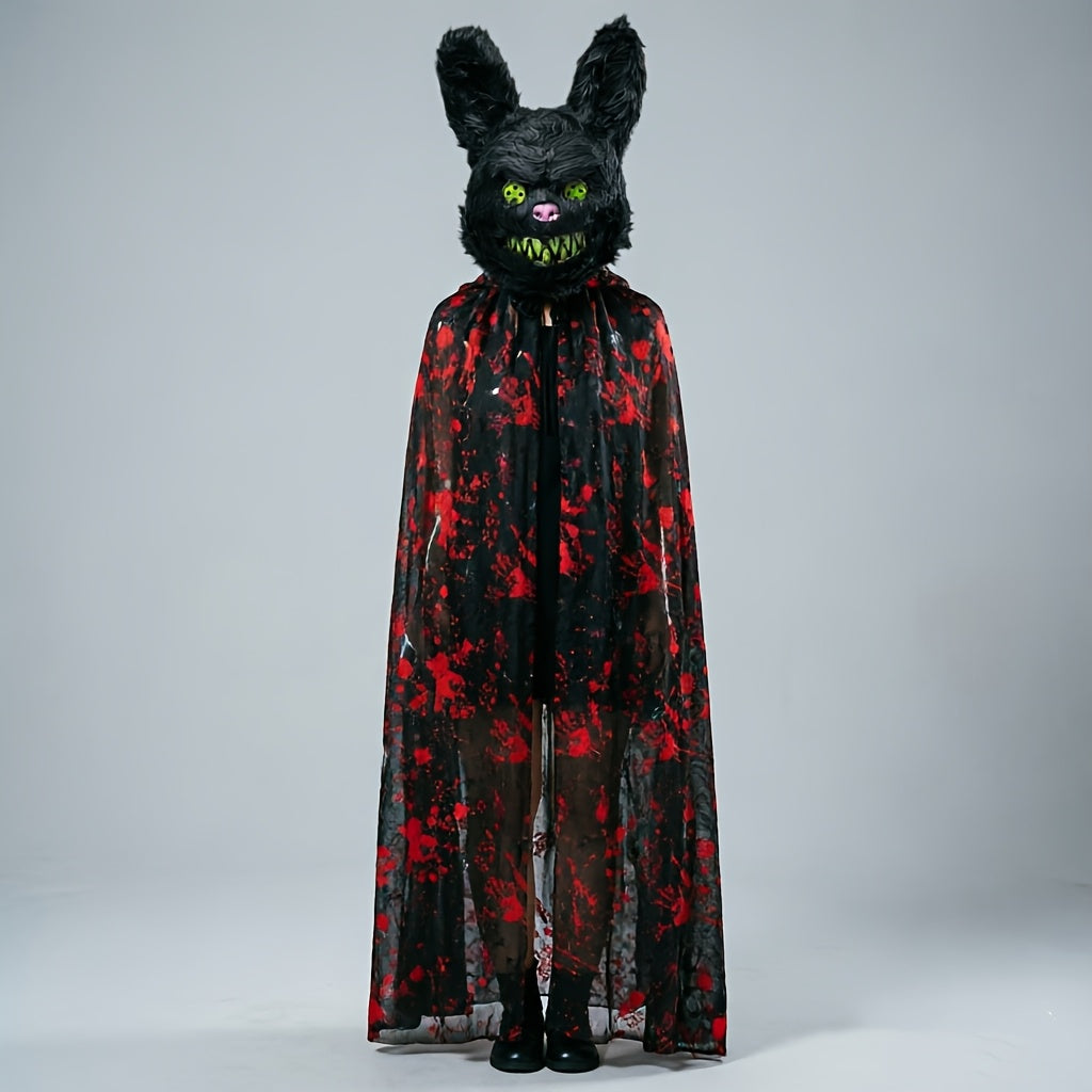 Costume Halloween Lapin Horreur Unisexe
