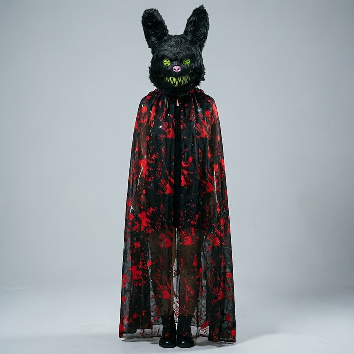 Costume Halloween Lapin Horreur Unisexe