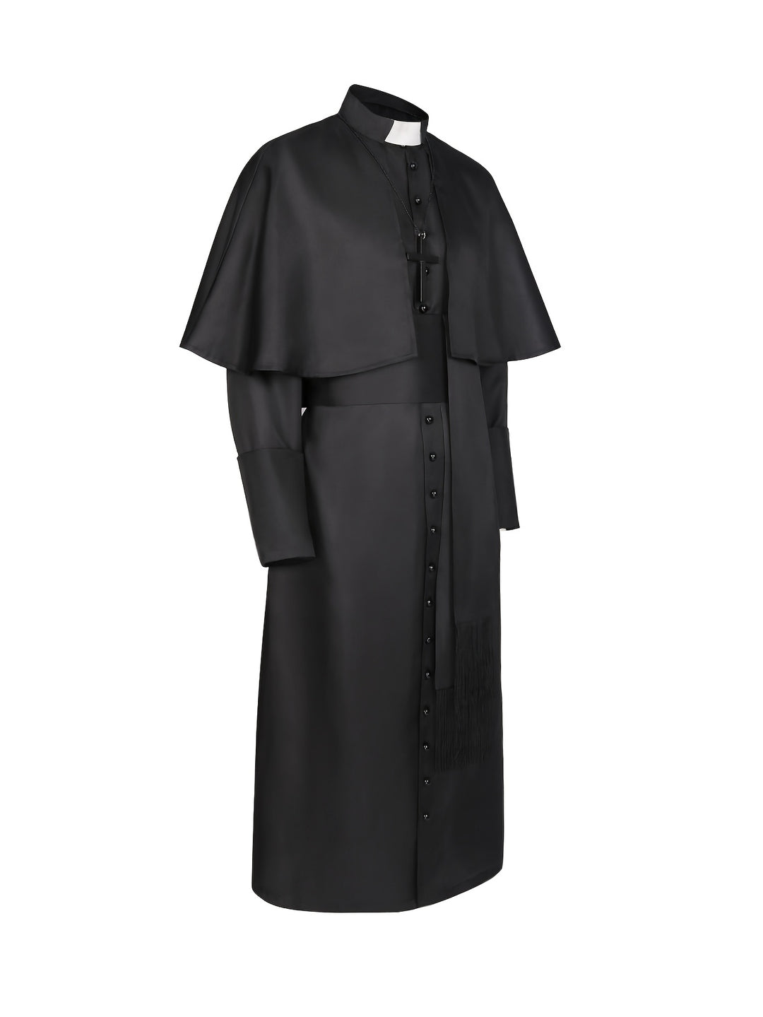 Costume Halloween Prêtre Sombre Homme