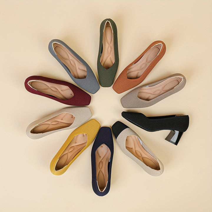 Escarpins Talon Bloc Femme