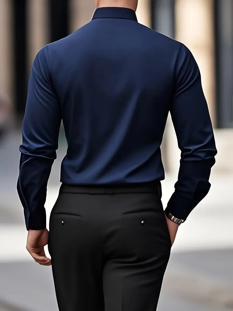 Chemise Ajustée Élégante Homme