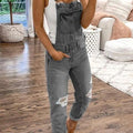 Women's Casual Denim Overalls