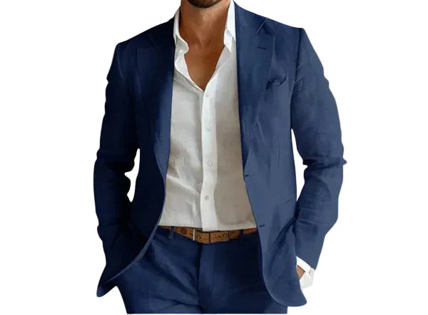 Blazer de Costume Ajusté Homme