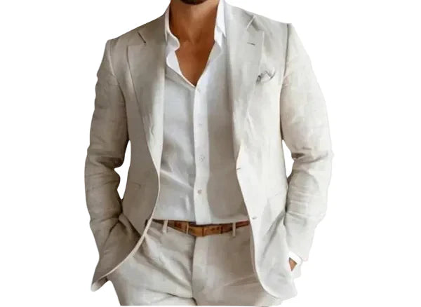Blazer de Costume Ajusté Homme