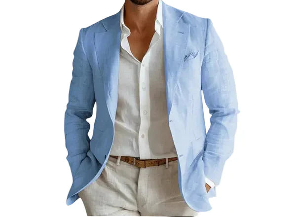 Blazer de Costume Ajusté Homme