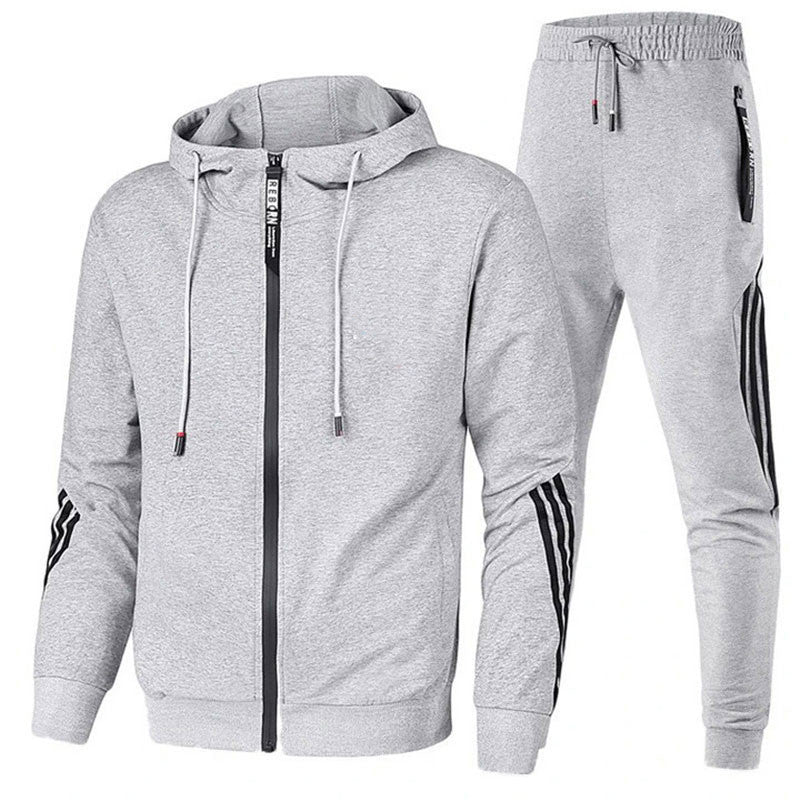 Ensemble Jogging Zippé à Capuche Homme