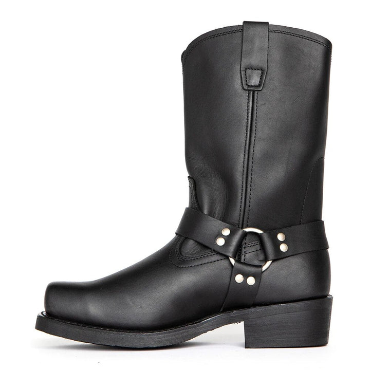 Bottes Mi-mollet à Bride Femme