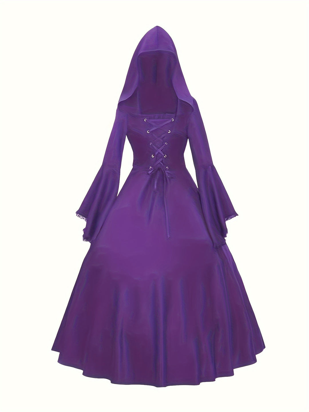 Costume Halloween Sorcière à Capuche Femme