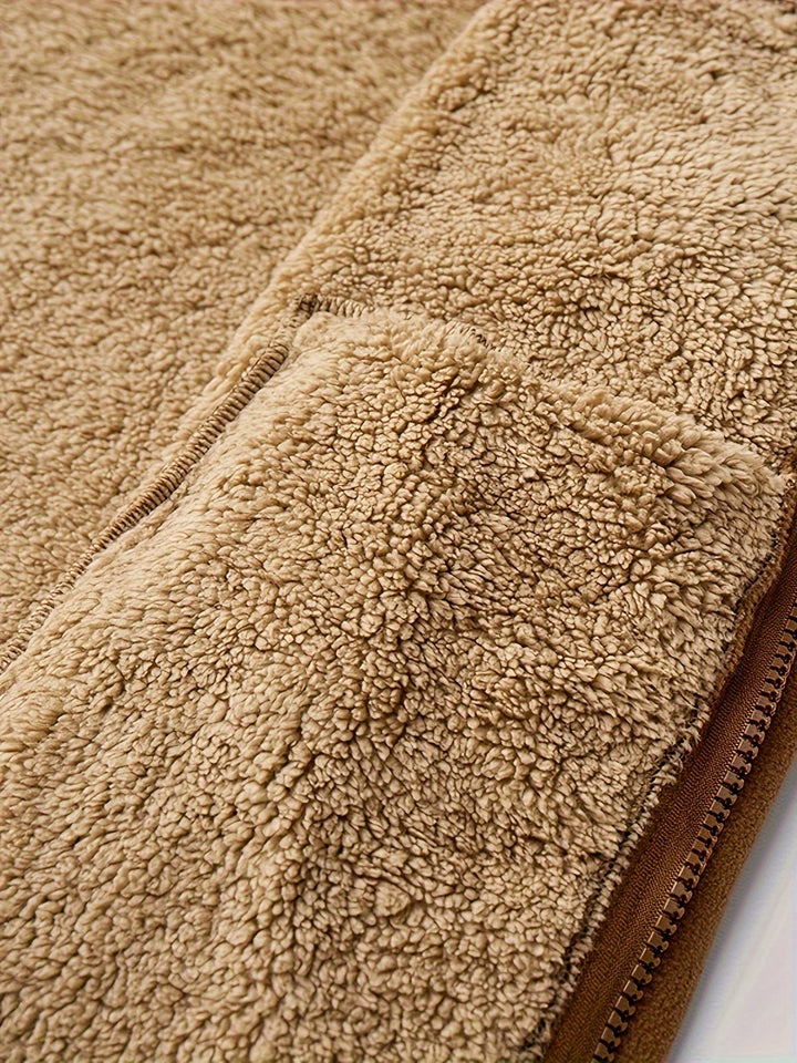 Veste Doublée Effet Sherpa Homme