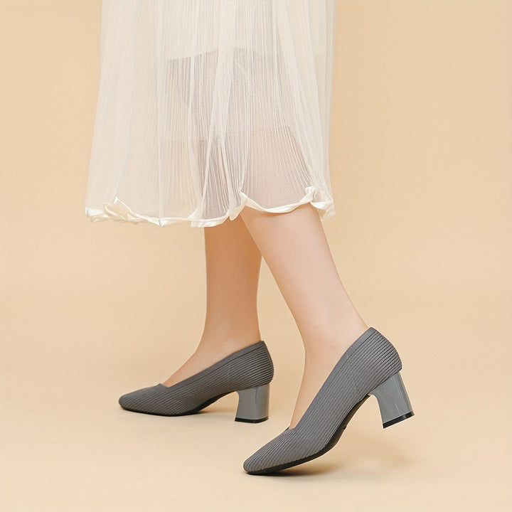 Escarpins Talon Bloc Femme