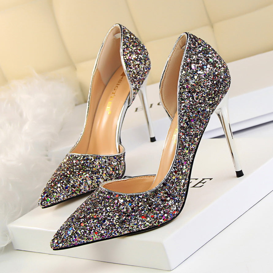 Escarpins Pailletés Femme