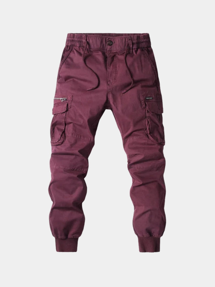 Pantalon Cargo À Bas Resserrés Homme