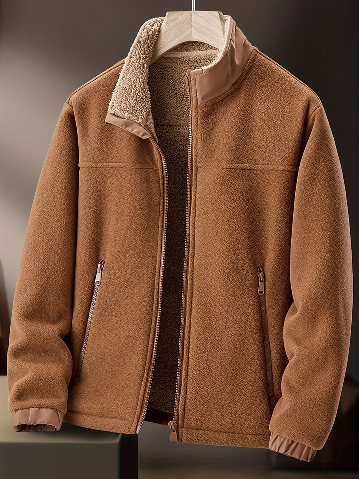 Veste Doublée Effet Sherpa Homme