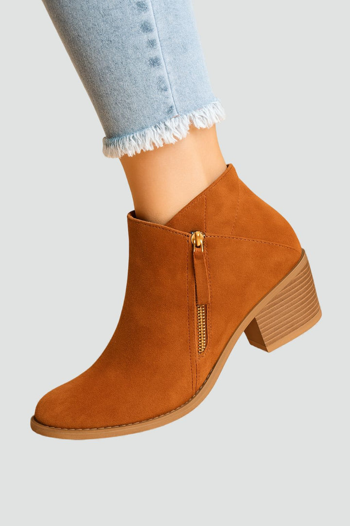 Bottines Talon Bloc Femme