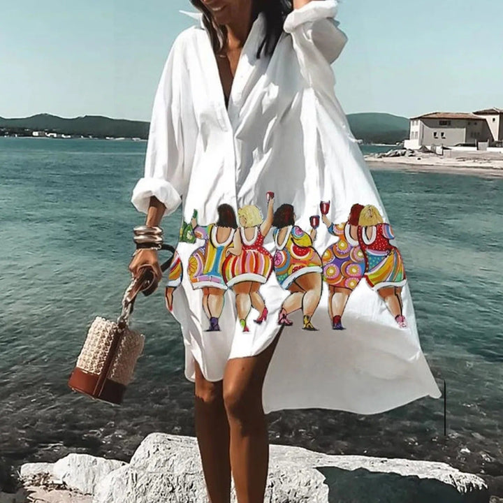 Robe Chemise Oversize Femme