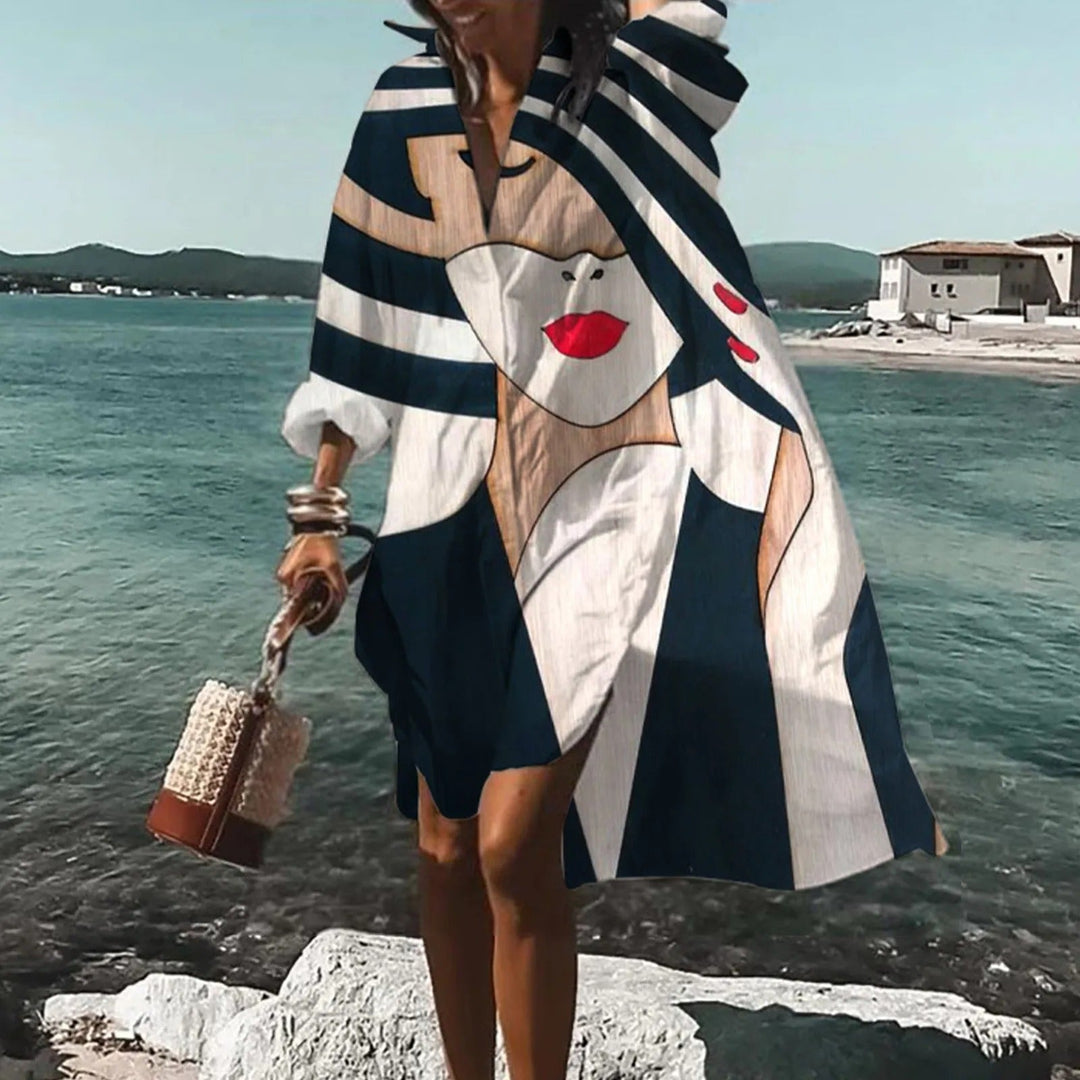 Robe Chemise Oversize Femme