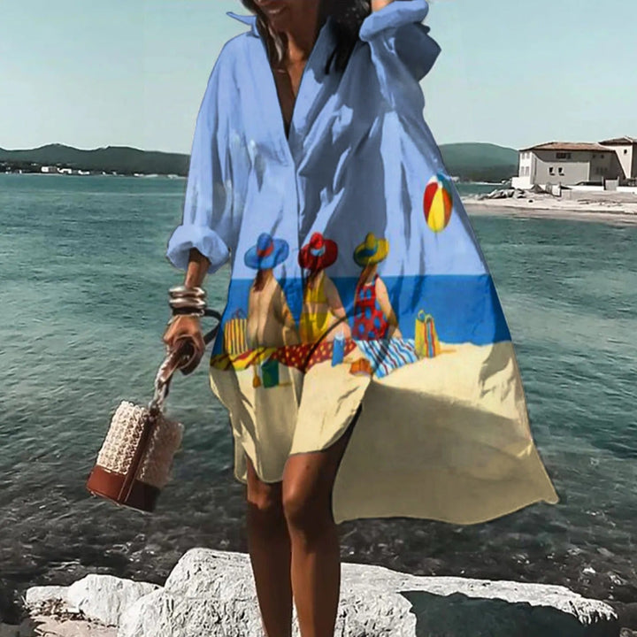 Robe Chemise Oversize Femme