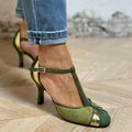 Women's T-Strap Pumps