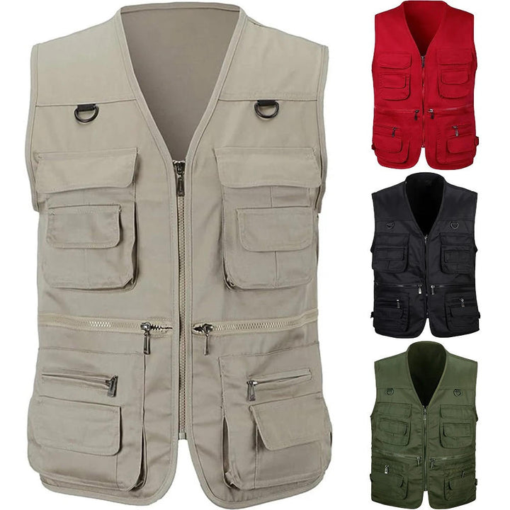 Gilet Utilitaire Multi Poches Homme