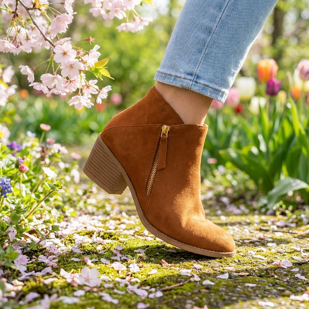 Bottines Talon Bloc Femme
