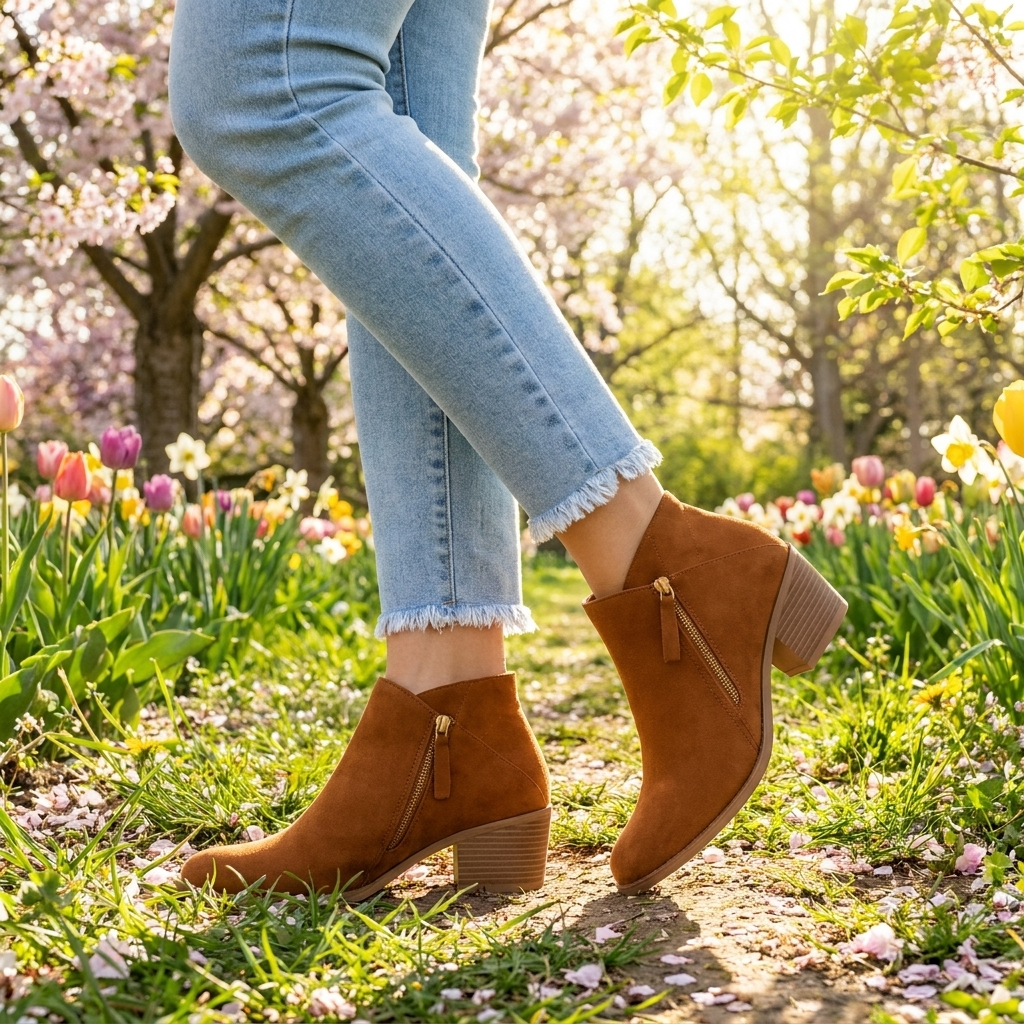 Bottines Talon Bloc Femme