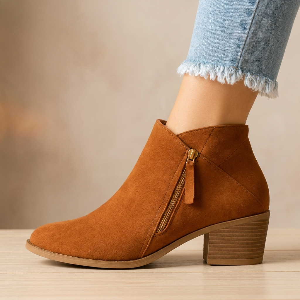 Bottines Talon Bloc Femme