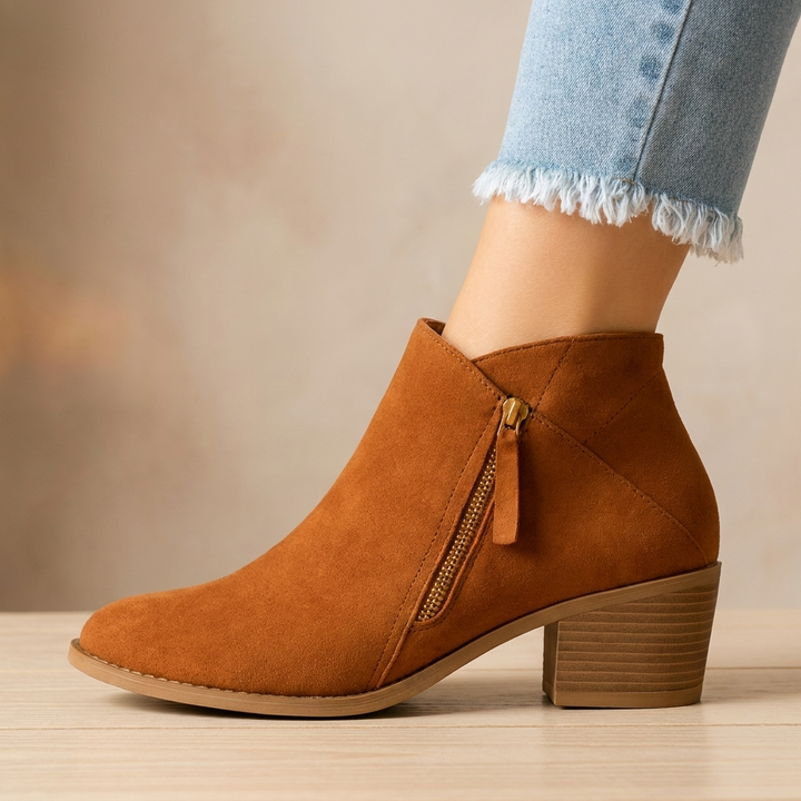Bottines Talon Bloc Femme