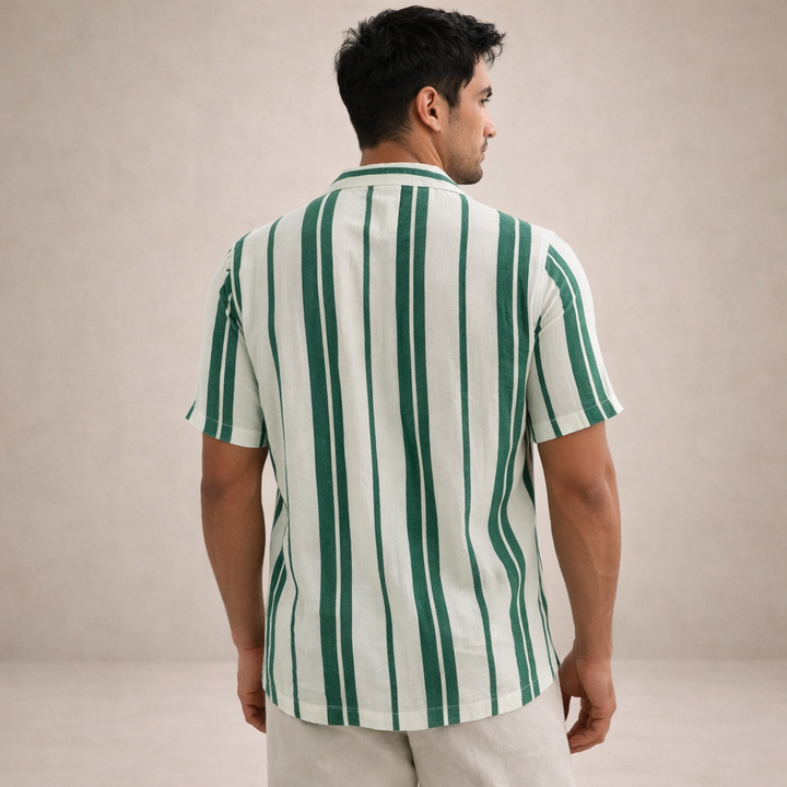 Chemise Rayée Resort Homme