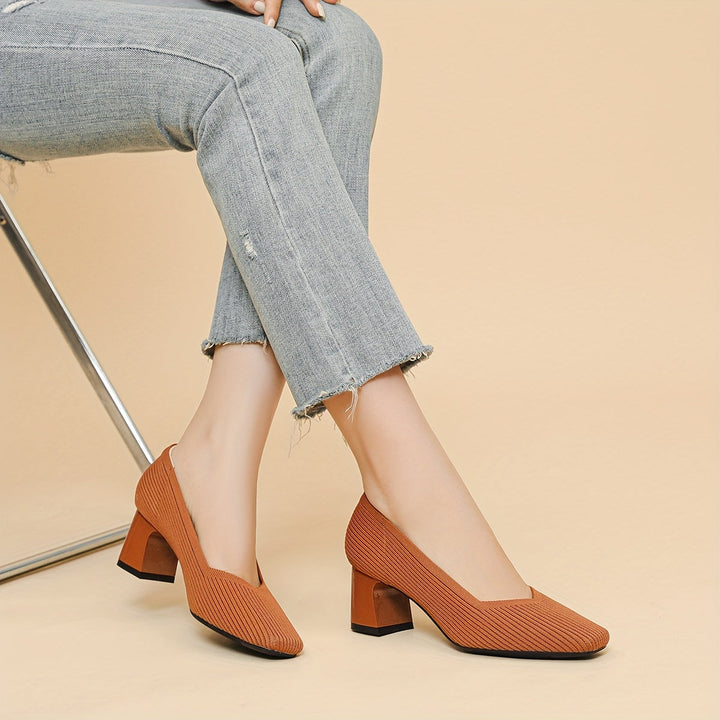 Escarpins Talon Bloc Femme