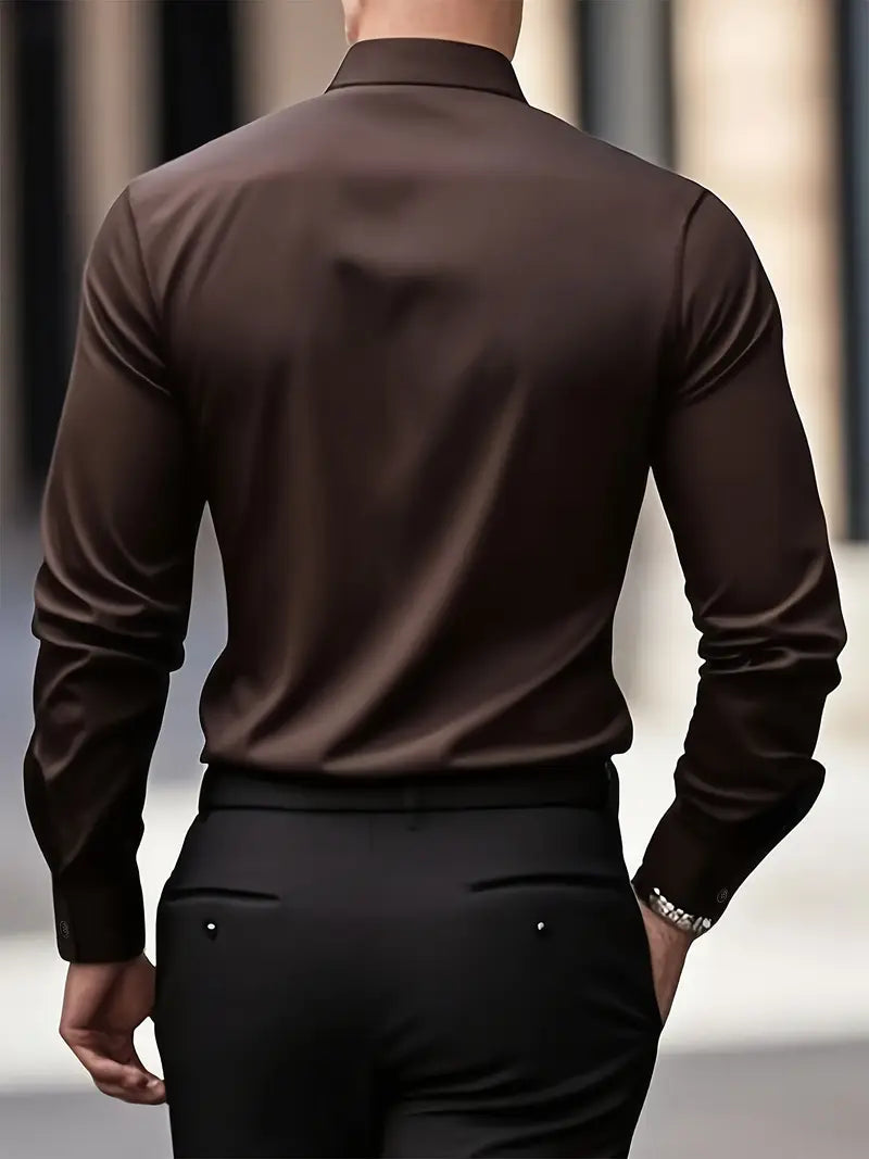 Chemise Ajustée Élégante Homme