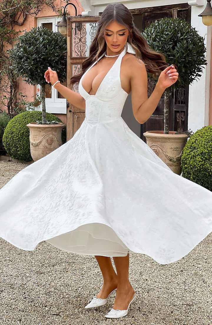 Robe Midi Dos nu Femme