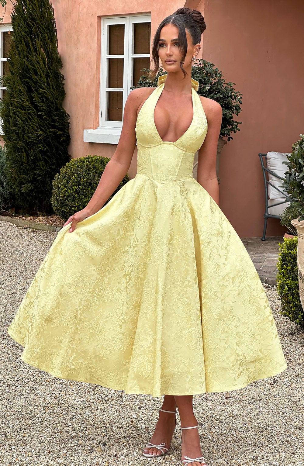Robe Midi Dos nu Femme