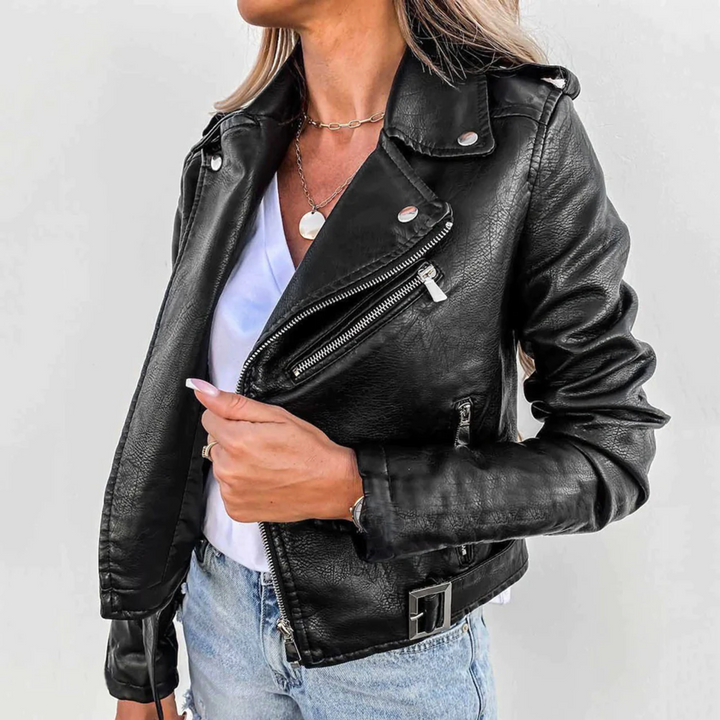 Veste Motard Biker Femme