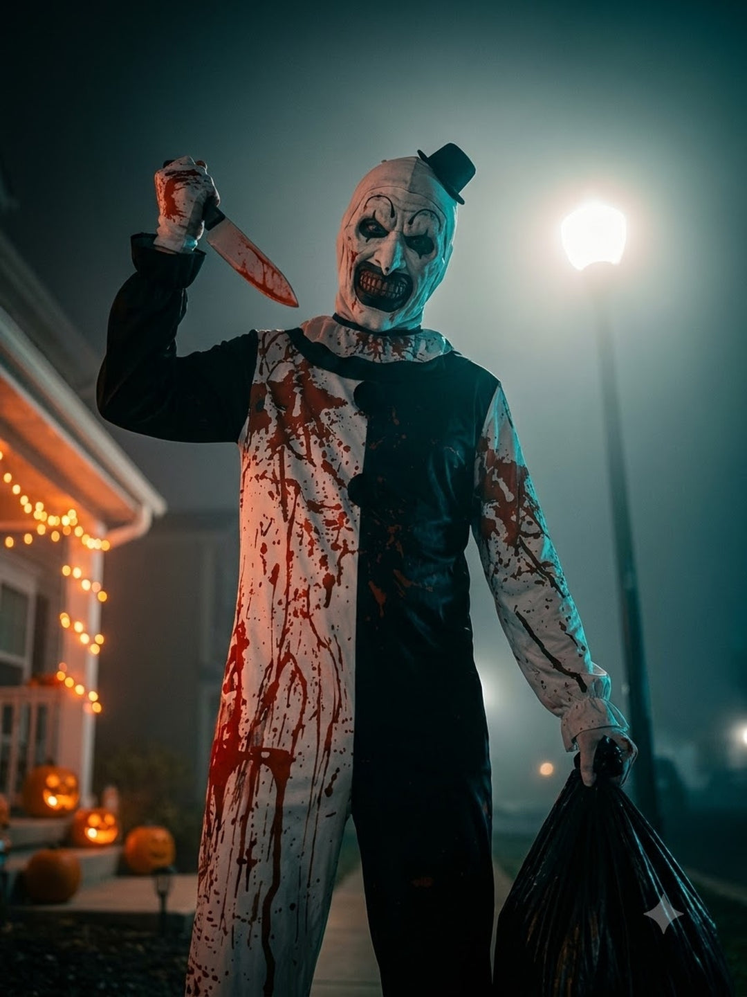 Costume Halloween Clown Effrayant Homme