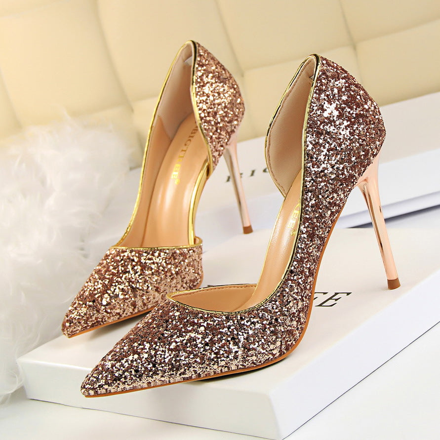 Escarpins Pailletés Femme