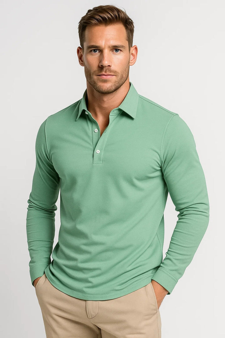 Polo Manches Longues Homme