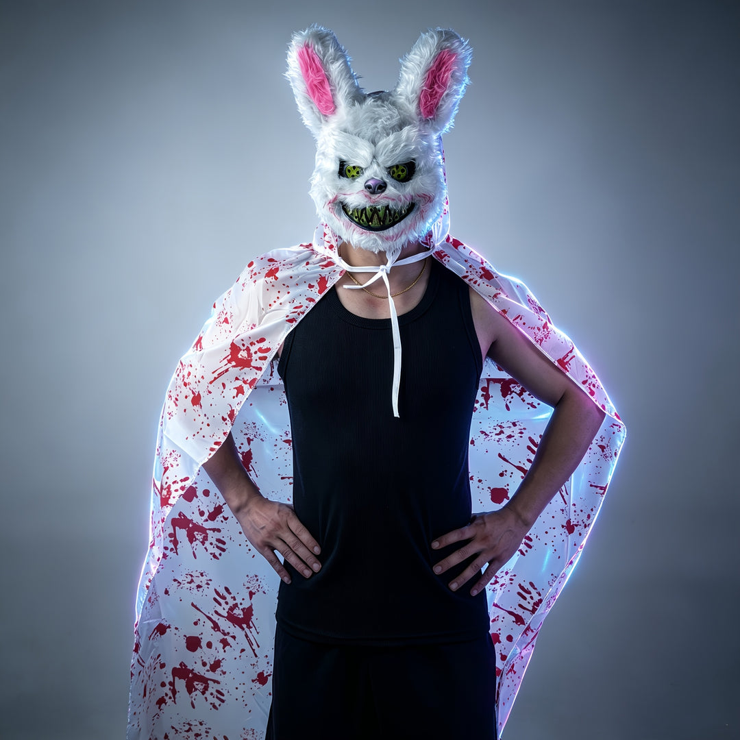 Costume Halloween Lapin Horreur Unisexe