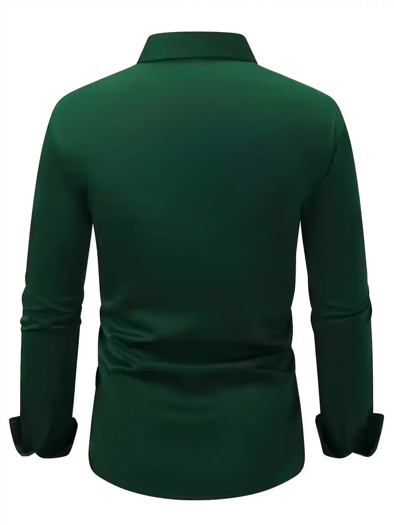 Chemise Ajustée Élégante Homme