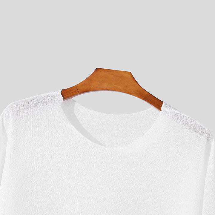 Pull à Col V et Manches Longues Homme