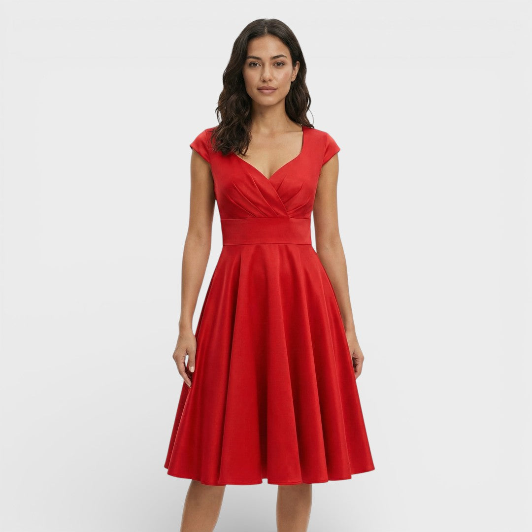 Robe Midi Patineuse Femme
