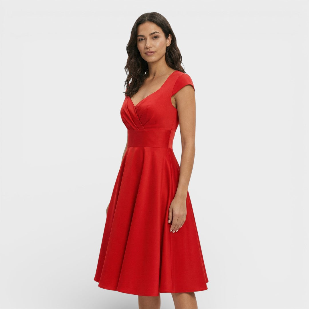 Robe Midi Patineuse Femme