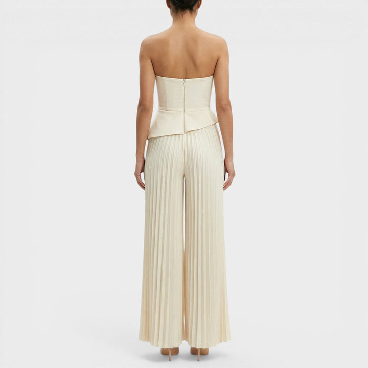 Ensemble Plissé Sans Bretelles Femme