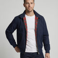 Blouson Zippé à Col Rabattu Homme